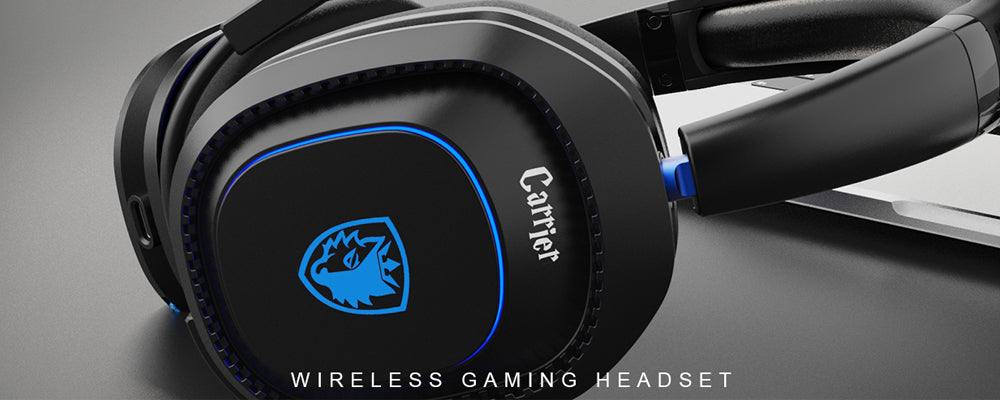 Sades Carrier Wireless Gaming Headset SA-203 for PS4 / PS5 / Xbox / Nintendo Switch / VR / PC / Laptop Sades Carrier Wireless Gaming Headset SA-203 for PS4 / PS5 / Xbox / Nintendo Switch / VR / PC / Laptop